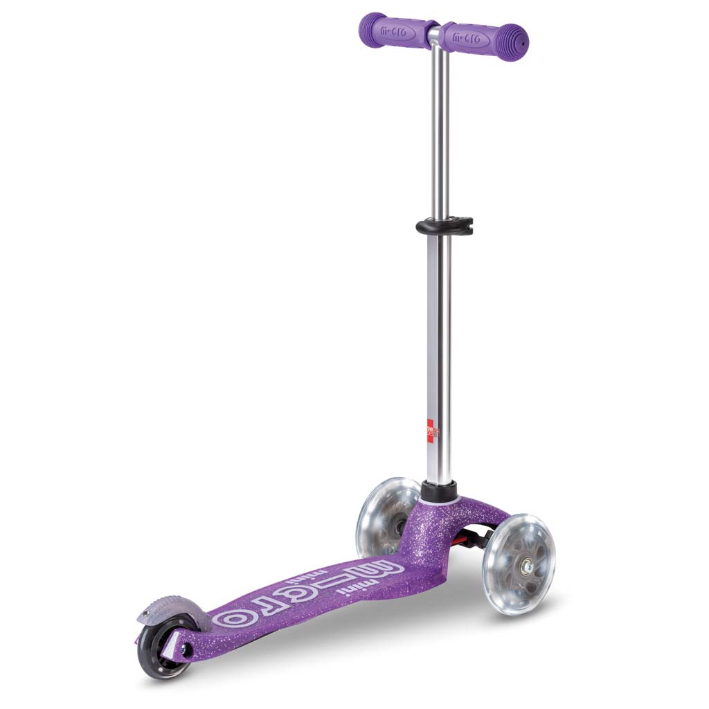 Micro Mini Scooter Deluxe LED Fairy Glitter Kinderroller