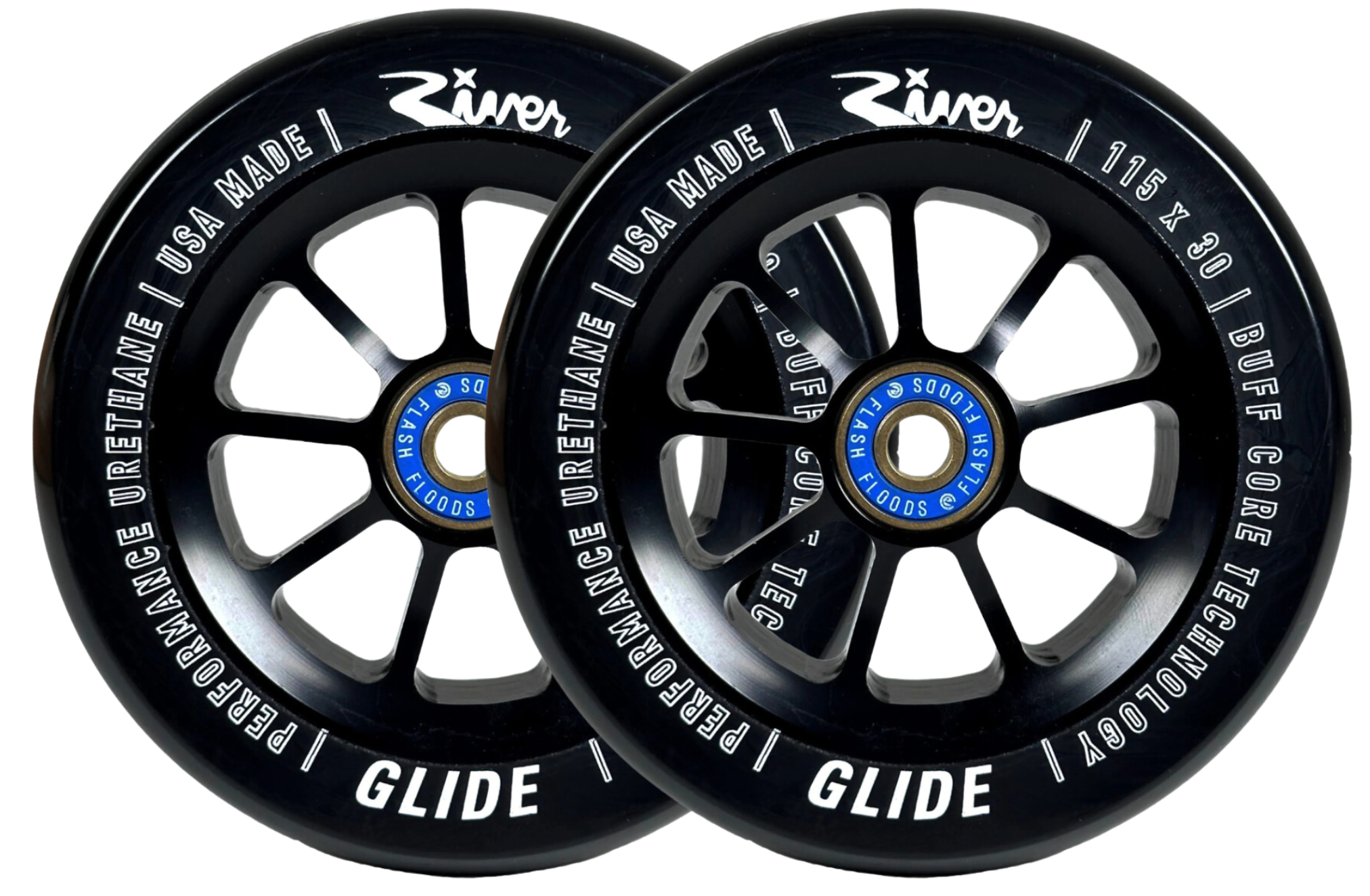 River Glide Shadow Wheels