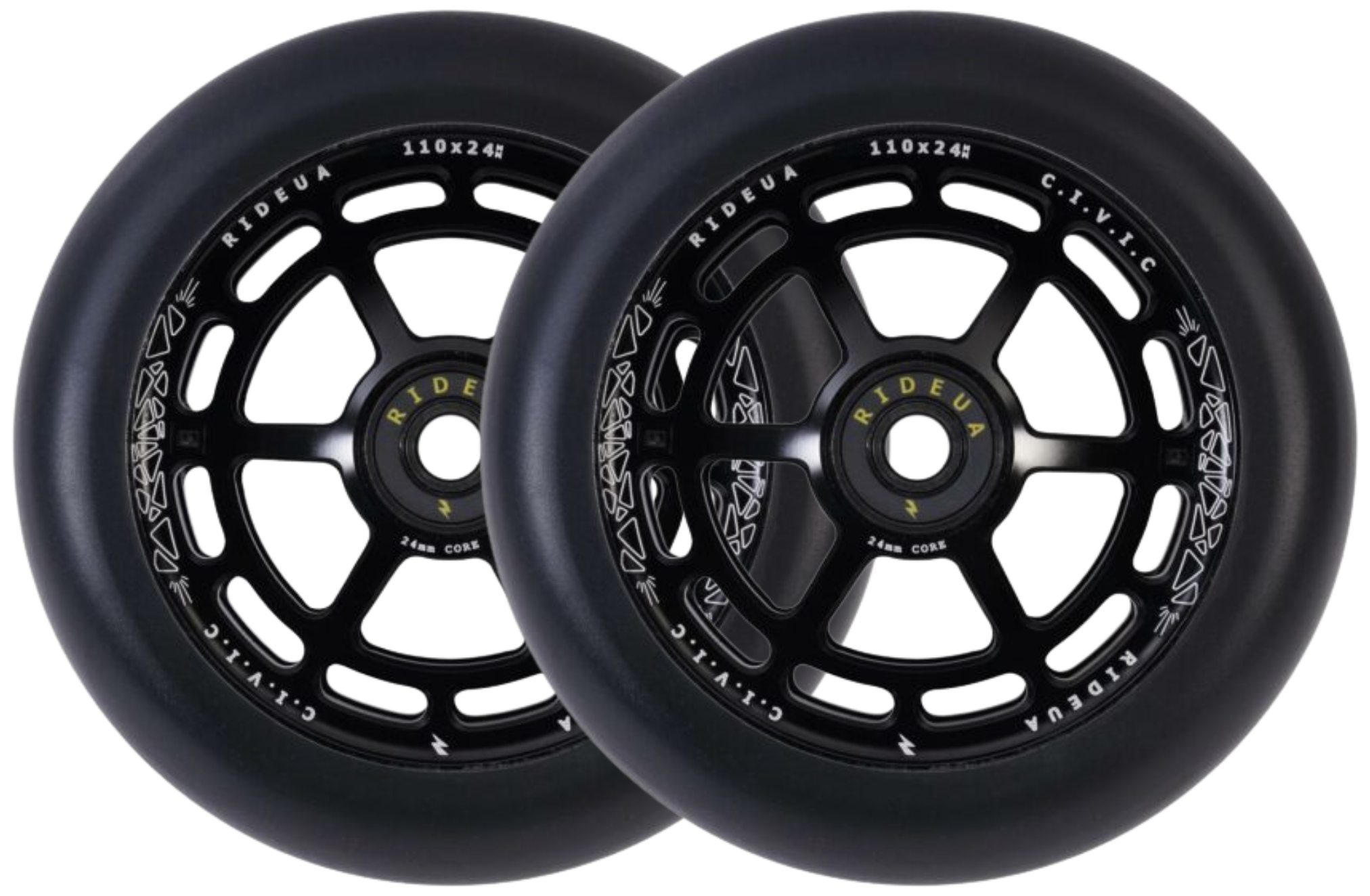 UrbanArtt Civic Wheels 115mm