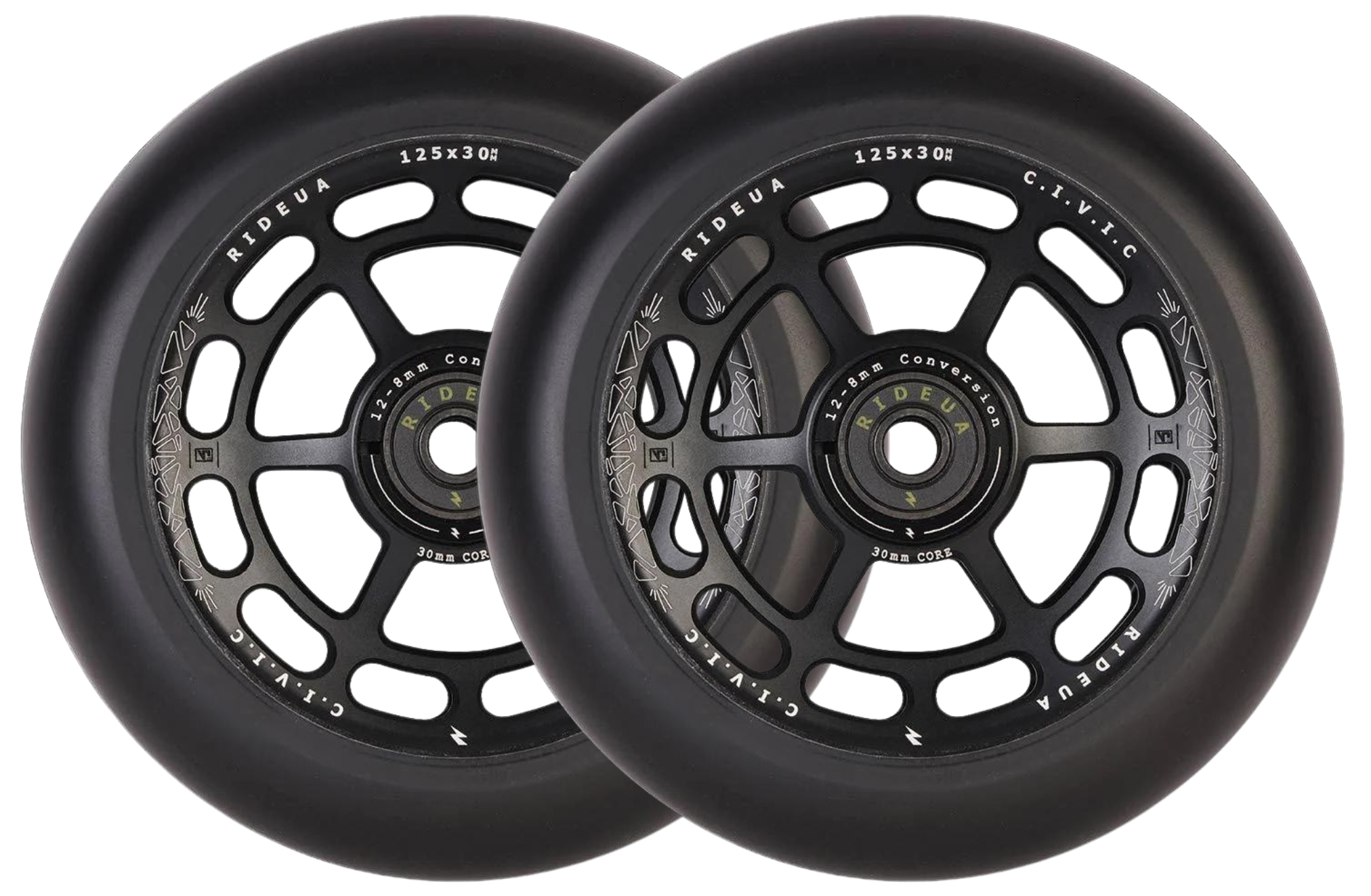 UrbanArtt Civic Wheels 125mm